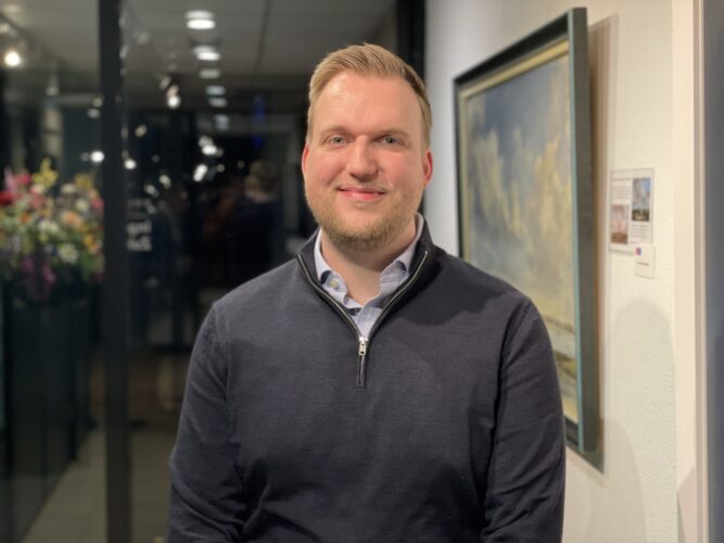 Kandidaat-raadslid Michael Nieuwenhuis voor GL-PvdA Rijssen Holten